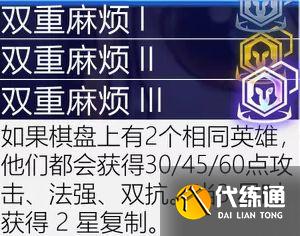 《云顶之弈》双重麻烦效果一览 《云顶之弈》双重麻烦效果一览