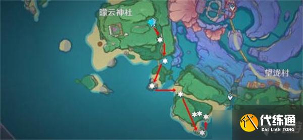 原神2022最新刷狗粮路线一览