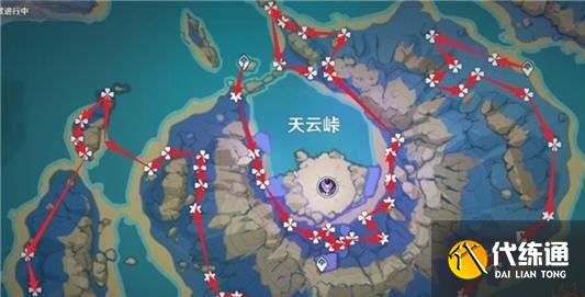 原神天云草实位置分布图最新 天云草实采集路线分享
