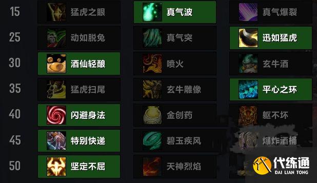 《魔兽世界》9.2酒仙武僧天赋加点 《魔兽世界》9.2酒仙武僧天赋加点