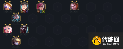 金铲铲之战极客发明刀妹阵容1