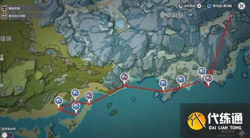 原神星螺采集路线图最新2022