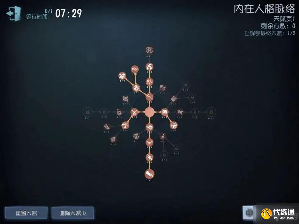 《第五人格》蜘蛛天赋加点2022 蜘蛛天赋加点图最新