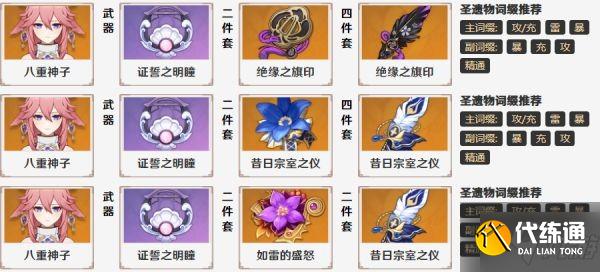 《原神》证誓之明瞳属性介绍及使用角色推荐