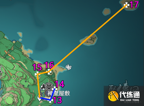 原神绯樱绣球采集攻略 2022绯樱绣球线图详情