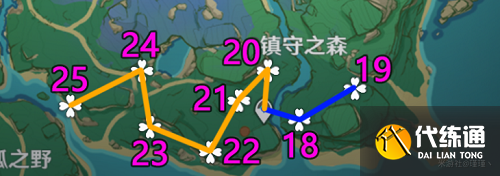 原神绯樱绣球采集攻略 2022绯樱绣球线图详情