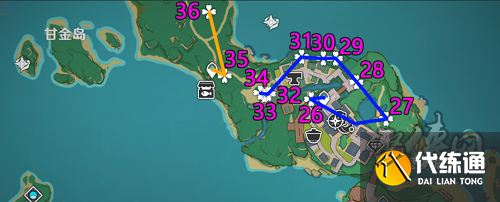 原神绯樱绣球采集攻略 2022绯樱绣球线图详情