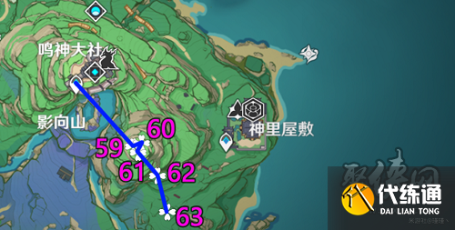 原神绯樱绣球采集攻略 2022绯樱绣球线图详情