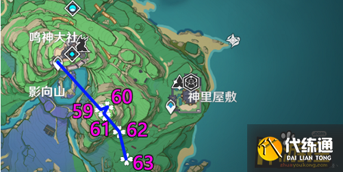 原神绯樱绣球采集路线图一览9.png 原神绯樱绣球采集路线图一览9.png