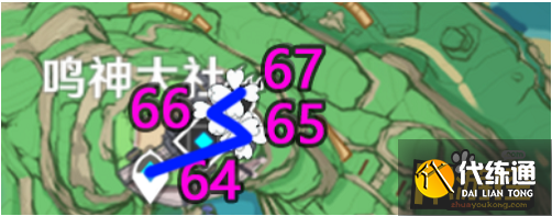 原神绯樱绣球采集路线图一览10.png 原神绯樱绣球采集路线图一览10.png