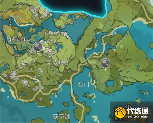 原神璃月地灵龛位置大全2.png