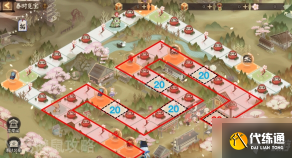 《阴阳师》春时觅宝路线推荐分享