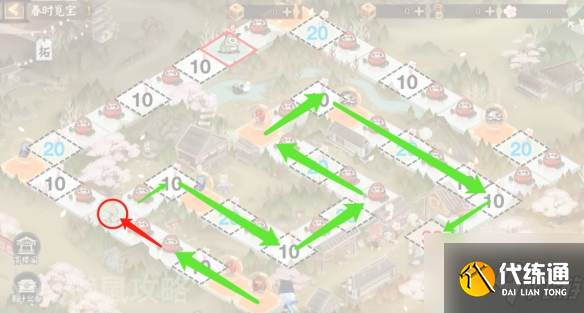 《阴阳师》春时觅宝路线推荐分享