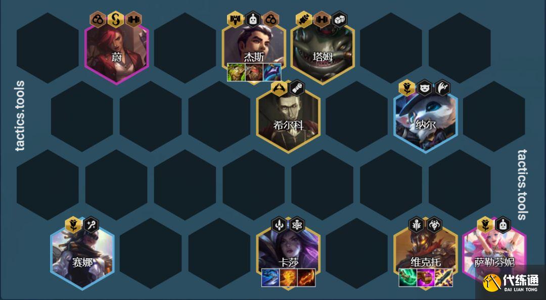 金铲铲之战卓尔不群阵容推荐:s6.5卓尔不群阵容搭配攻略图片1