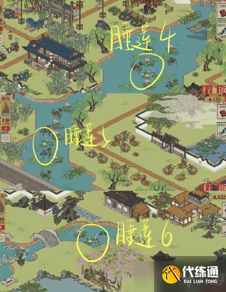 江南百景图杭州长恨歌探险睡莲在哪里？杭州长恨歌探险睡莲位置图文攻略[多图]