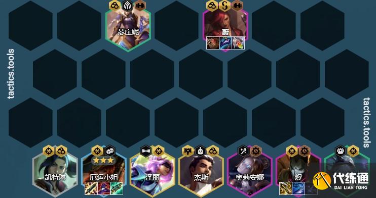 云顶之弈12.6b执法狙神阵容装备搭配