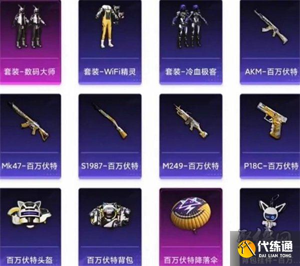 和平精英三周年返场皮肤 2022周年庆返场皮肤大全