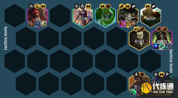 云顶之弈12.6b毒斗罗阵容怎么搭配