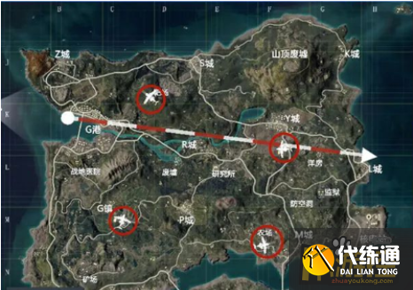 和平精英3周年空投基地位置一览1.png