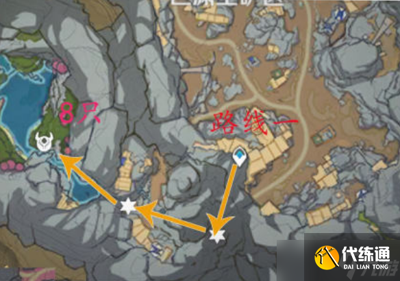 原神水蕈兽收集路线