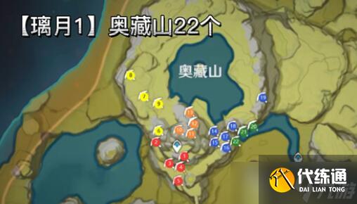 原神白铁块哪里多?具体位置图文标记