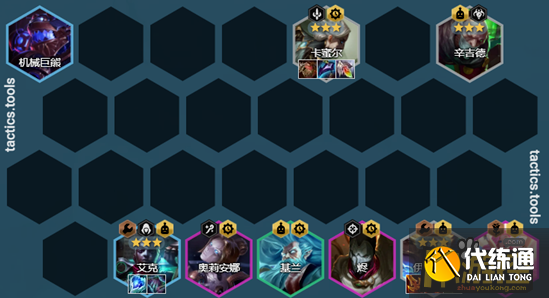 云顶之弈12.7精密发明家阵容怎么搭配