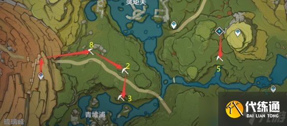 《原神》白铁矿位置在哪？白铁矿采集路线分享