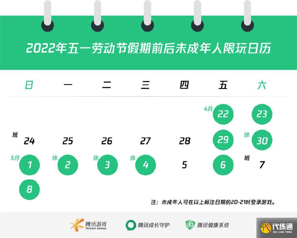 王者荣耀五一能玩几个小时？2022劳动节未成年防沉迷规则一览[多图]图片2