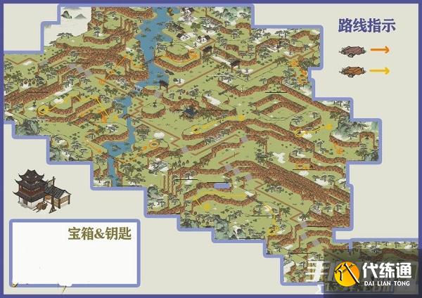 《江南百景图》徽州府探险第一章徽杭古道完美通关攻略