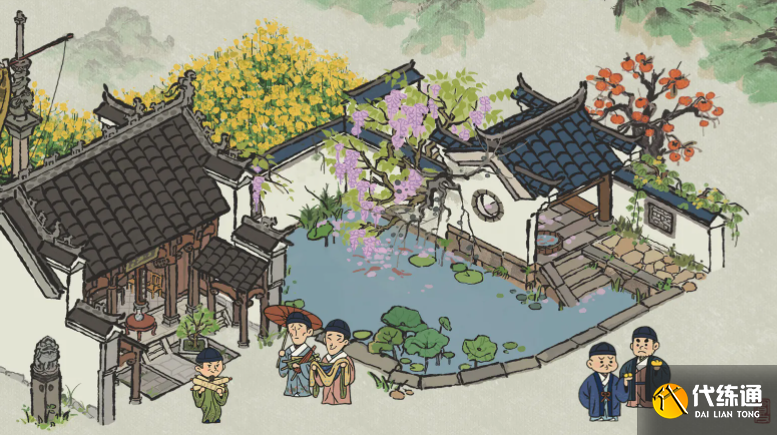 江南百景图徽杭古道荷花位置 江南百景图徽杭古道荷花位置