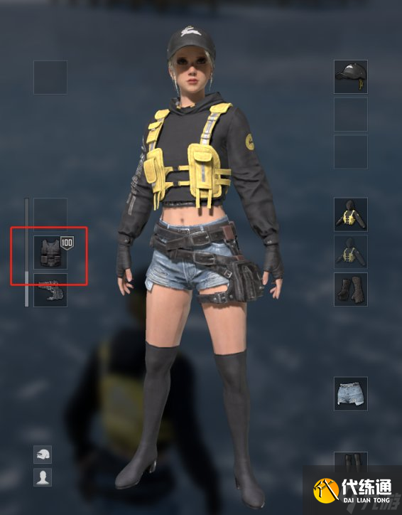 绝地求生小兔快递套装皮肤测评