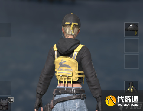 绝地求生小兔快递套装皮肤测评