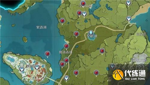 原神苹果在哪里收集 原神哪里有苹果