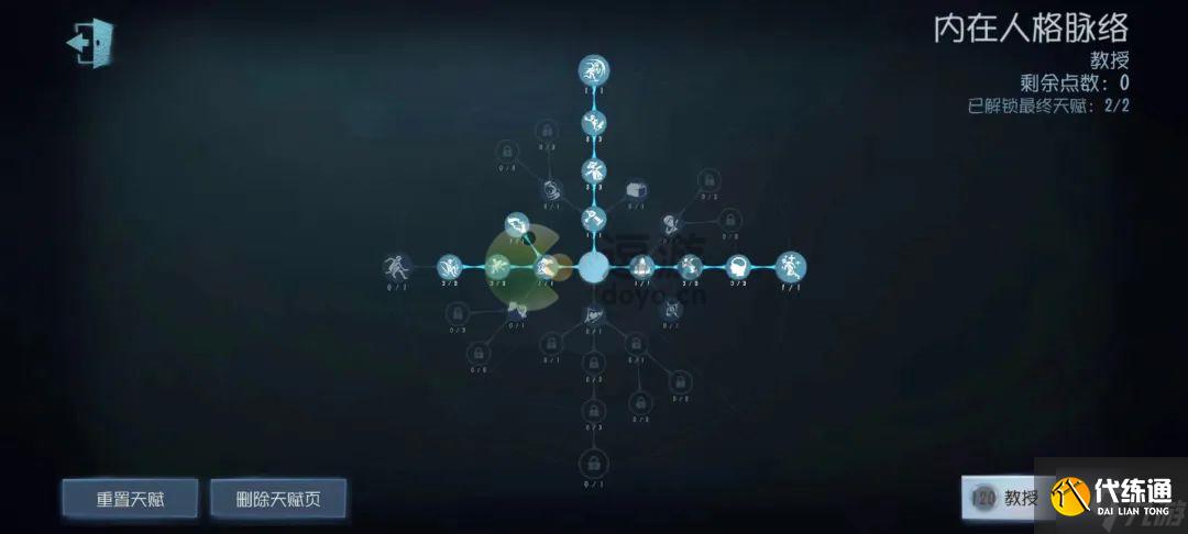 第五人格教授天赋怎么点