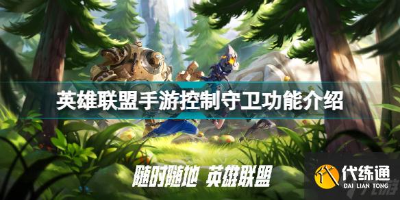 英雄联盟手游控制守卫怎么放 LOL手游真眼在哪里