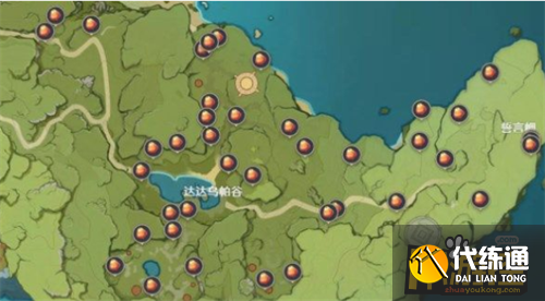 原神日落果采集路线图一览1.png 原神日落果采集路线图一览1.png