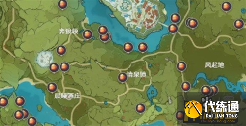 原神日落果采集路线图一览2.png 原神日落果采集路线图一览2.png