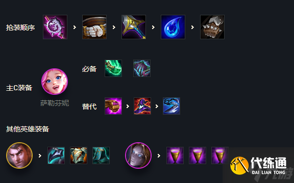 《金铲铲之战》萨勒芬妮主c怎么玩 2.8圣杯萨勒芬妮阵容推荐速参考