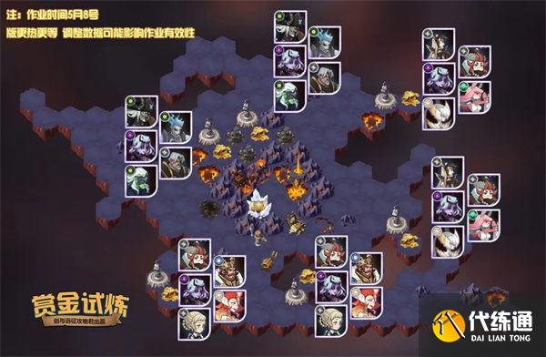 剑与远征诡诈魔女试炼之地通关攻略