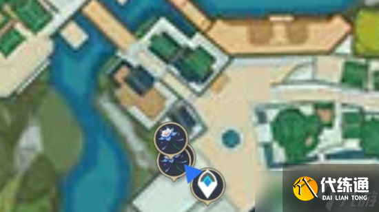 《原神》琉璃百合采集点路线图