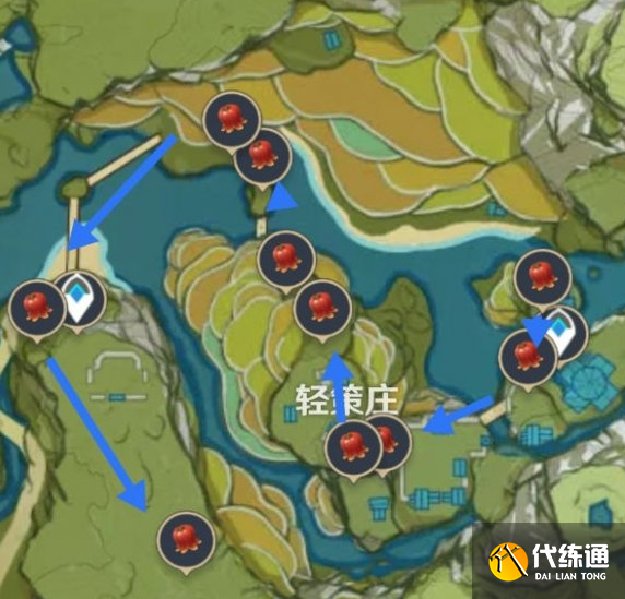绝云椒椒采集位置