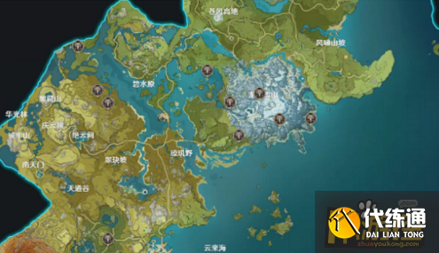 原神丘丘霜凯王在哪里
