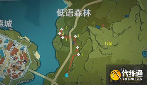 原神小灯草采集位置大全1.jpg 原神小灯草采集位置大全1.jpg