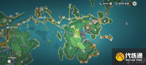 《原神》2.6版刀镡收集路线分享