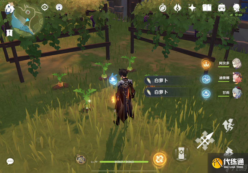 原神百货奇货白萝卜怎么采集