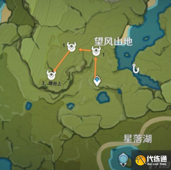 《原神》140只箭镞丘丘人讨伐路线整理