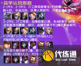 金铲铲之战巨像狙怎么玩 金铲铲之战阵容攻略