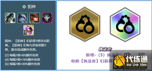 金铲铲之战6狙5执法阵容搭配攻略2.png