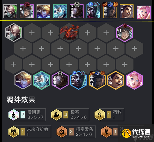 金铲铲之战七发明四精密阵容玩法推荐