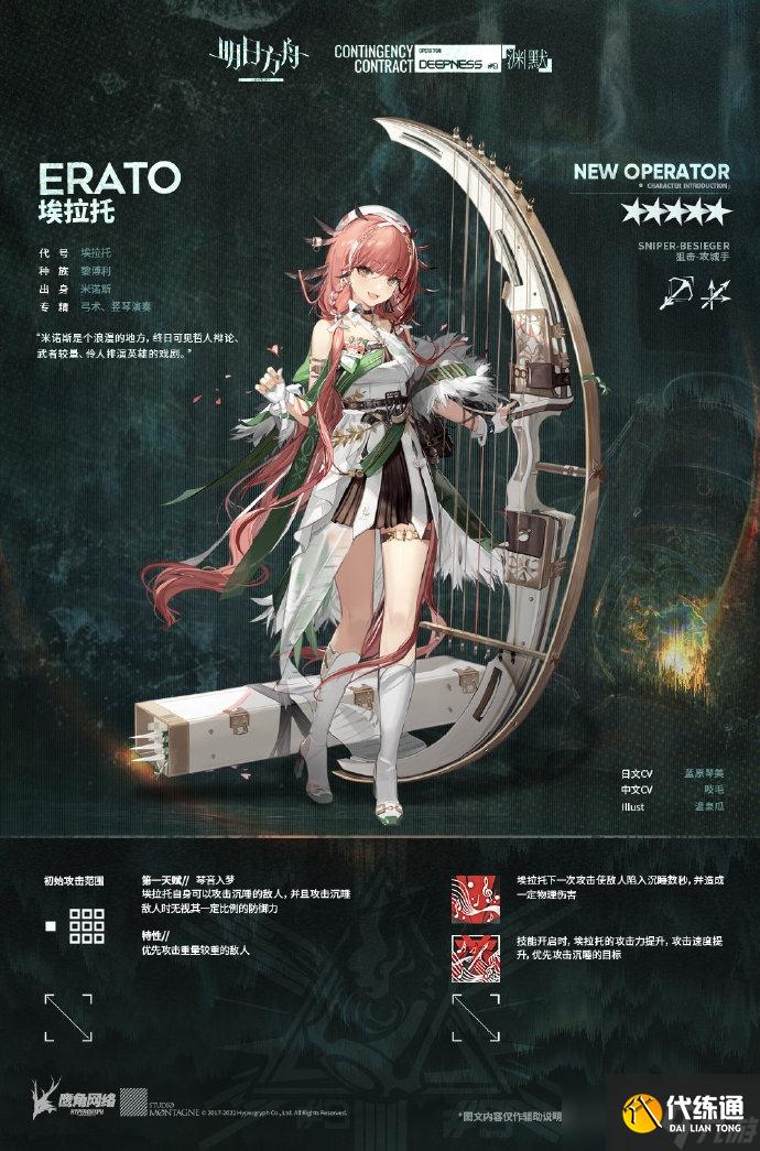《明日方舟》埃拉托强度一览